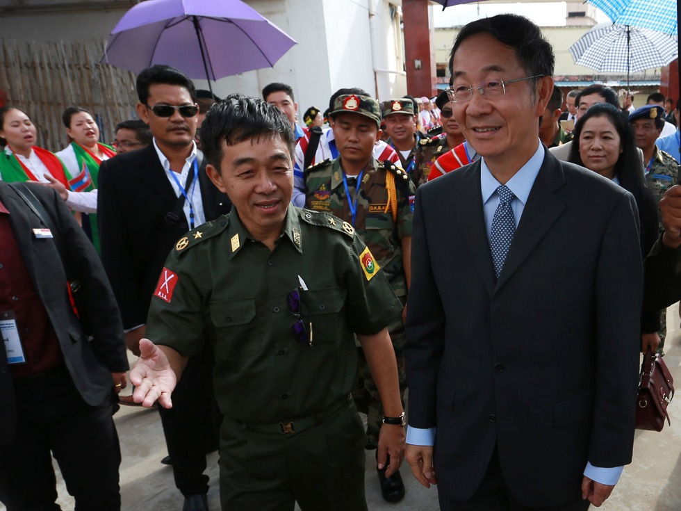 中国特使孙国祥晤佤联军助推缅甸和平进程