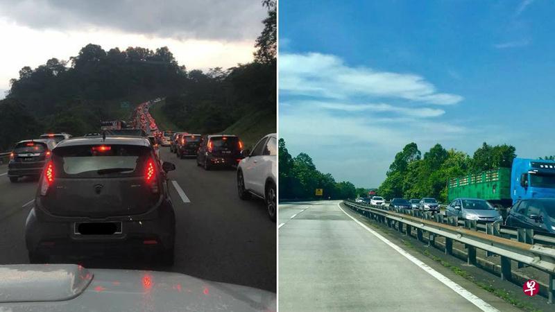 选民为投票提前回乡马来西亚数条大道现车龙 