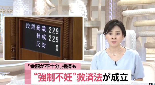 日本向数万强制绝育者道歉