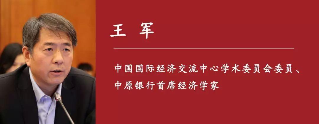中原银行首席经济学家王军