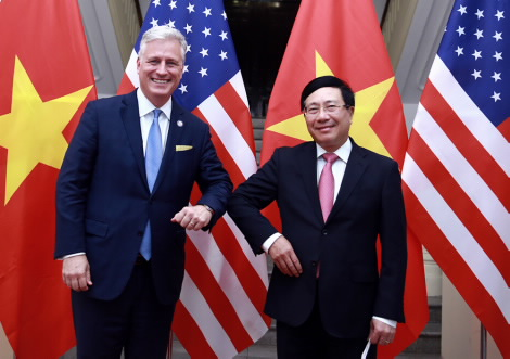 越南政府总理范明政，接受美国总统拜登邀请，将刷领越南高级代表团对美国进行访问 ...