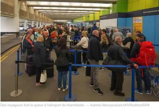 欧洲多地机场被旅客挤爆