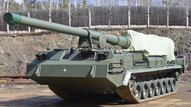 俄罗斯部队可以使用常规火炮来发射小型核弹头，如马尔卡自行火炮