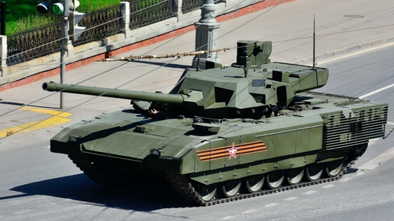 俄军最强陆战王牌坦克T14