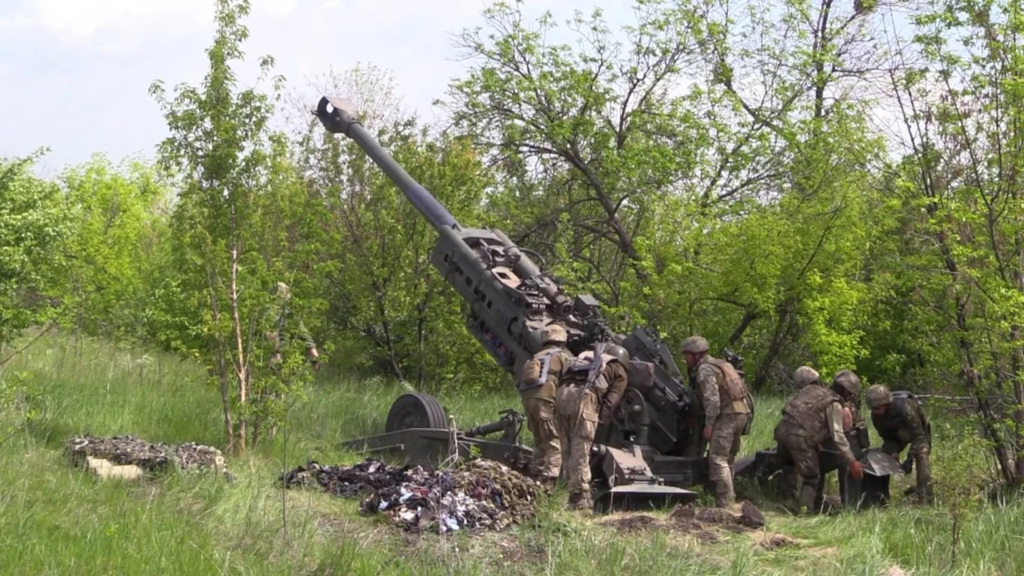 美国提供M777大砲与相关砲弹给乌克兰，弥补乌克兰损失的前苏式火砲