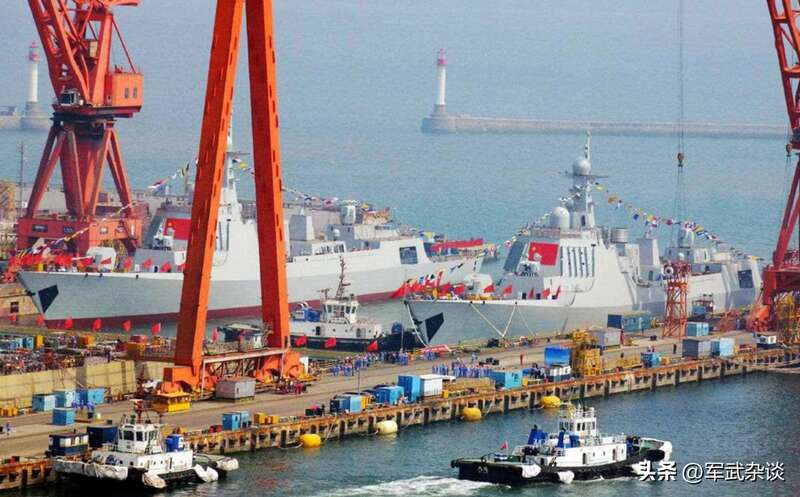 在差不多10年的时间里，中国造船业直接建造了25艘052以及改进型052型导弹驱逐舰 ...