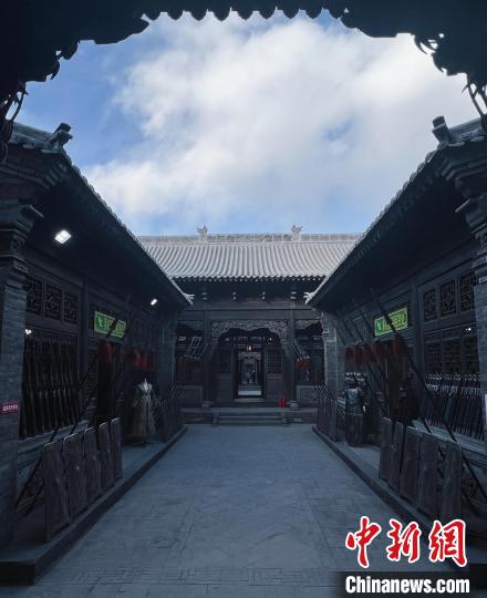 太原古县城东北角的《满江红》拍摄基地。