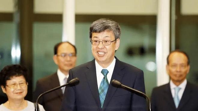 台 湾 行 政 机 构 负 责 人 陈 建 仁  台 湾 行 政 机 构 负 责 人 陈 建 仁