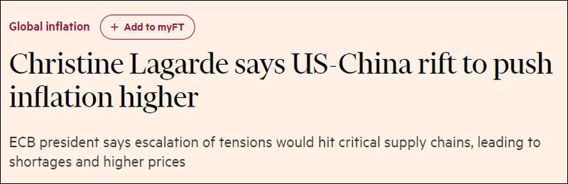 欧洲央行行长克里斯蒂娜·拉加德（Christine Lagarde）当天表示，随着更多国家倾向于增持人民币作为储备， ...