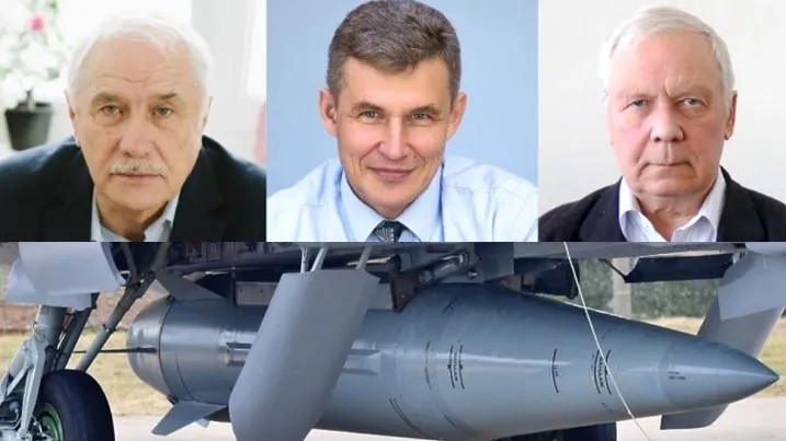 匕首导弹（下图）遭乌克兰击落，俄方逮捕马斯洛夫（左）、希普鲁克（中）和兹维钦采夫（右）3名科学家 ...