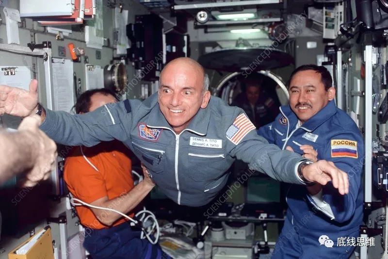 丹尼斯·蒂托在国际空间站