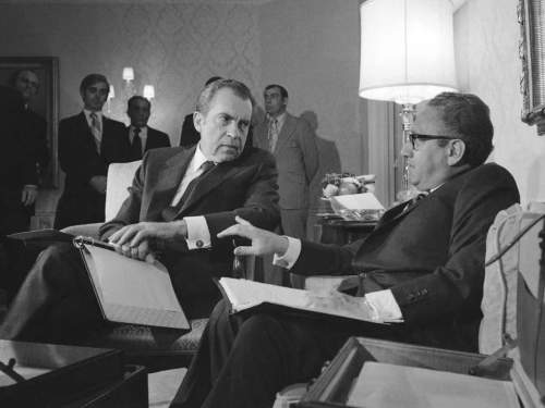 基辛格与尼克松