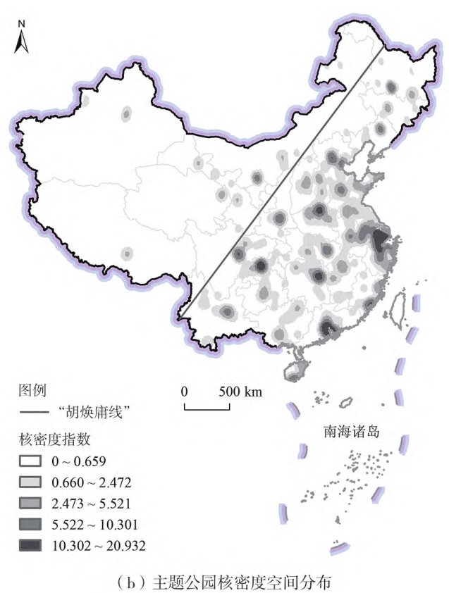 中国主题公园时空发展格局及影响因素