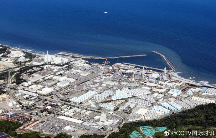 日本东京电力公司福岛首轮7788m³核污染水排海