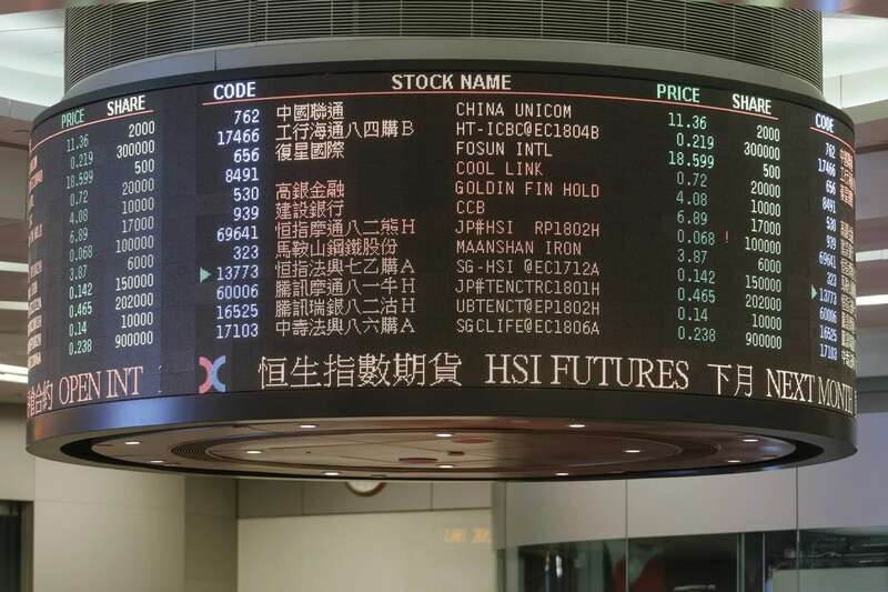 10月8日，一路“狂奔”的港股回撤明显